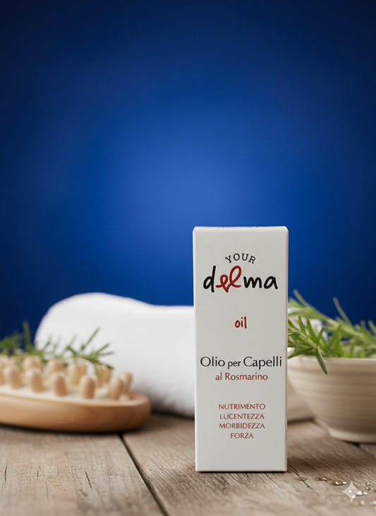 Olio capelli al rosmarino - DELMA