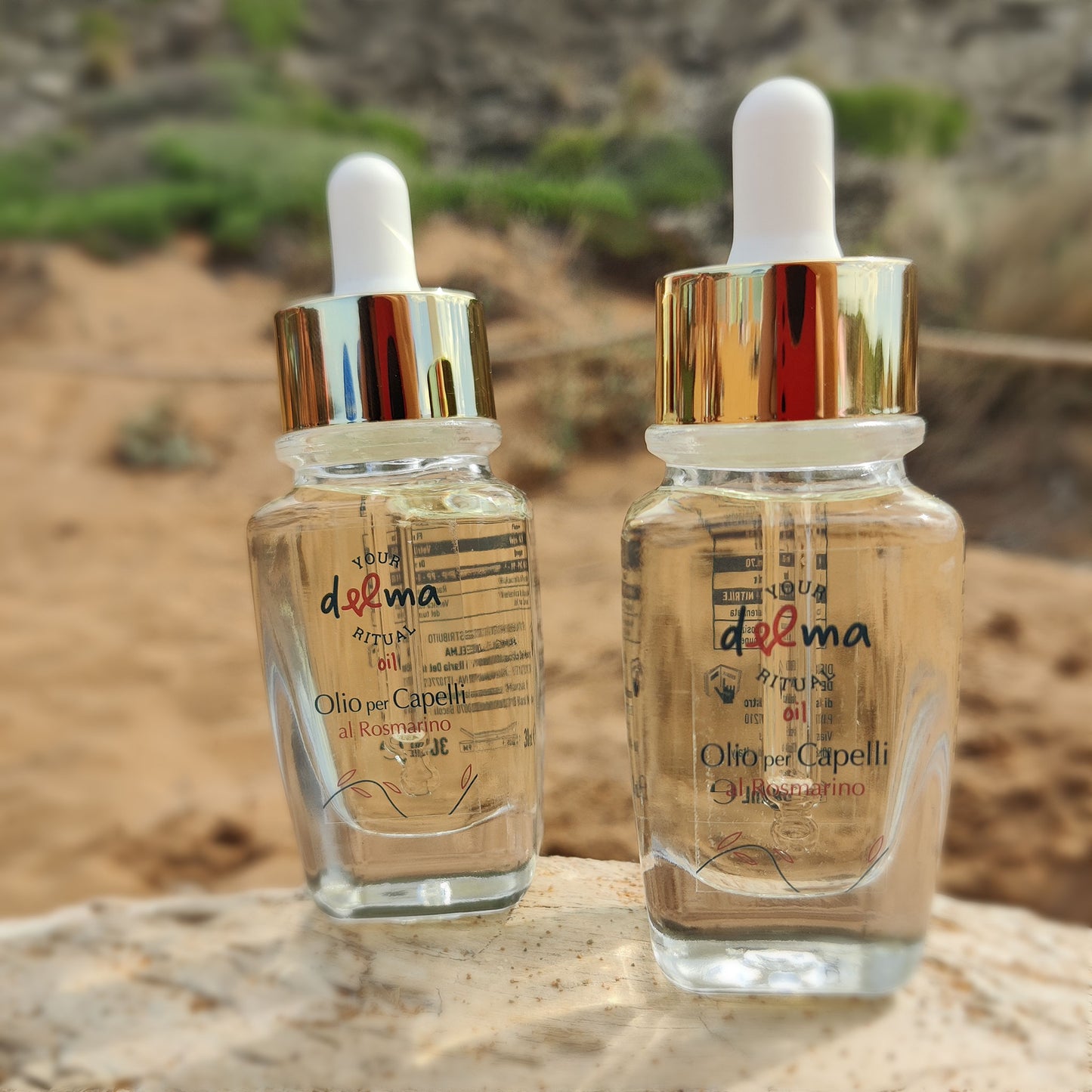 Olio capelli al rosmarino - DELMA